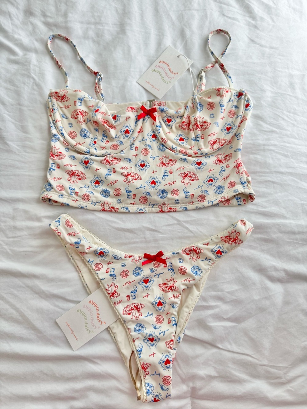 Dippin' Daisy's Printed Tankini Set